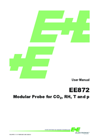 Thumbnail of document Manual - EE872 Modular Probe